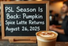 Pumpkin Spice Latte 2025 Release Date