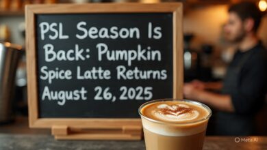 Pumpkin Spice Latte 2025 Release Date
