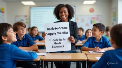 Back-to-School Supply Checklist 2025